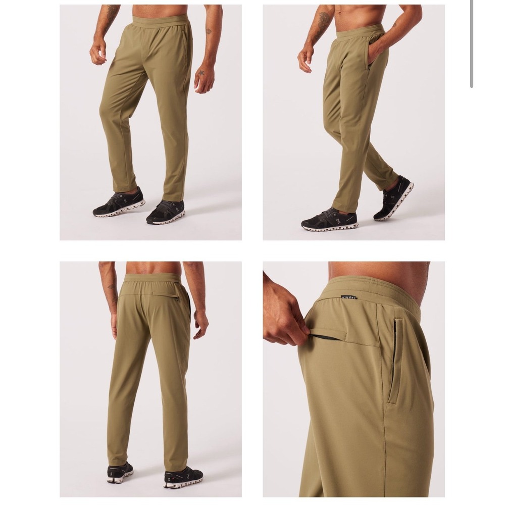 Men's GLYDER Action Pant Moss Green Medium NWT